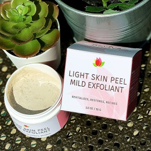 light skin peel mild exfoliant