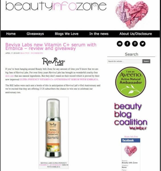 Ultra-Potency Vitamin C + Antioxidant Serum with Emblica Impresses Beauty Info Zone