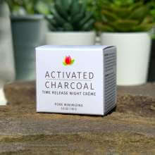 activated charcoal time release night creme