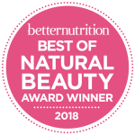 Reviva Labs Charcoal Night Creme is Better Nutrition’s Best of Natural Beauty Awards for 2018