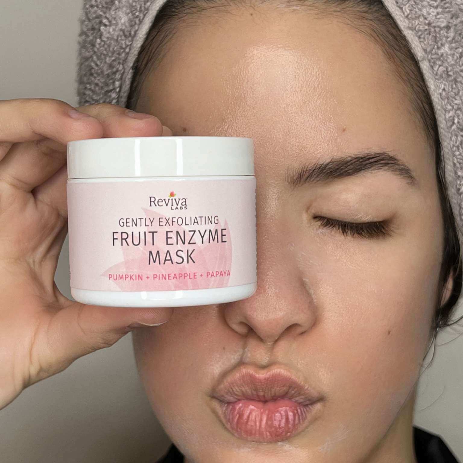 gently exfoliating fruit enzyme mask