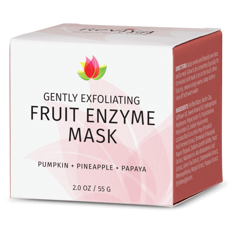 Exfoliating enzyme mask