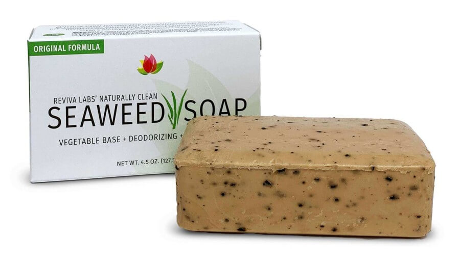 Seaweed Soap box and bar