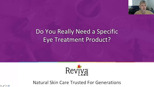 Do you really need a specific eye treatment product webinar preview image