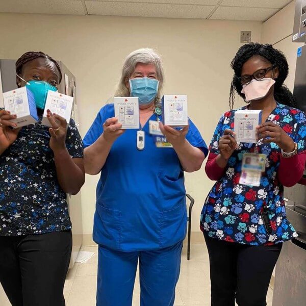 Reviva Labs was happy to support the front line nurses at Kaiser Permanente Los Angeles Medical Center