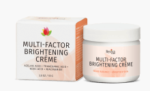 Multi-Factor Brightening Créme Box and Jar