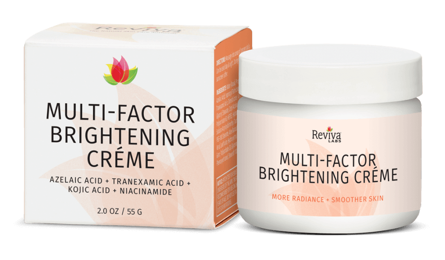 Multi-Factor Brightening Creme Box and Jar