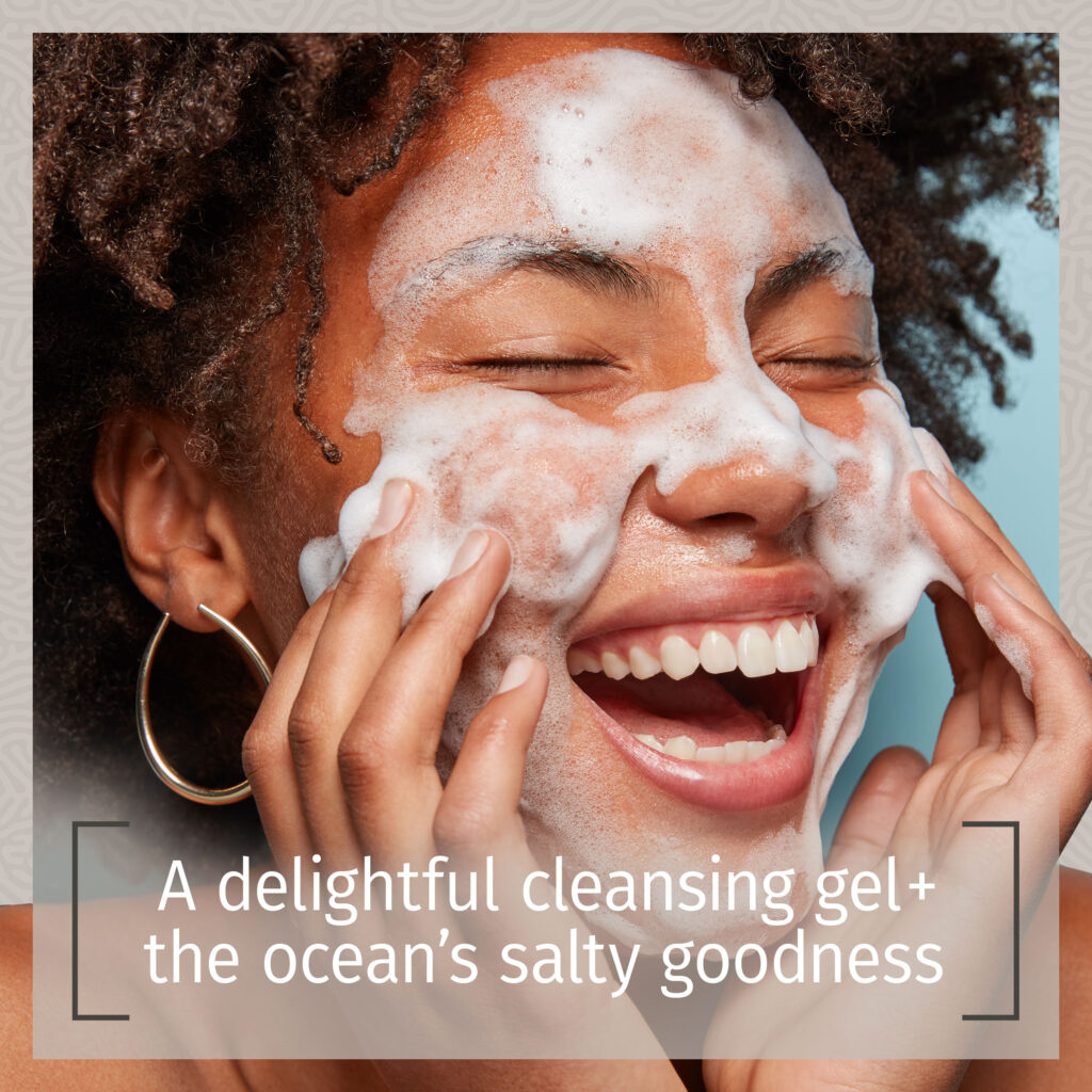 sea salt cleansing gel