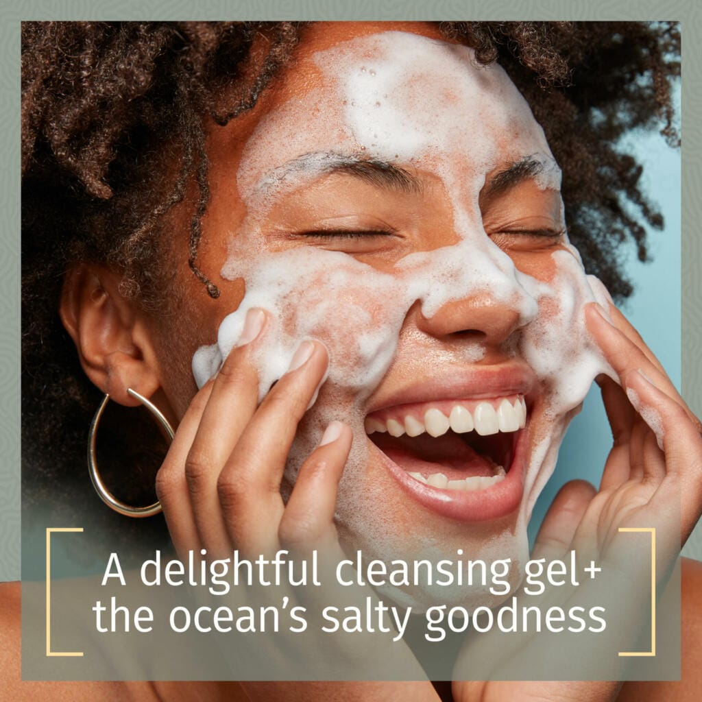 sea salt cleansing gel