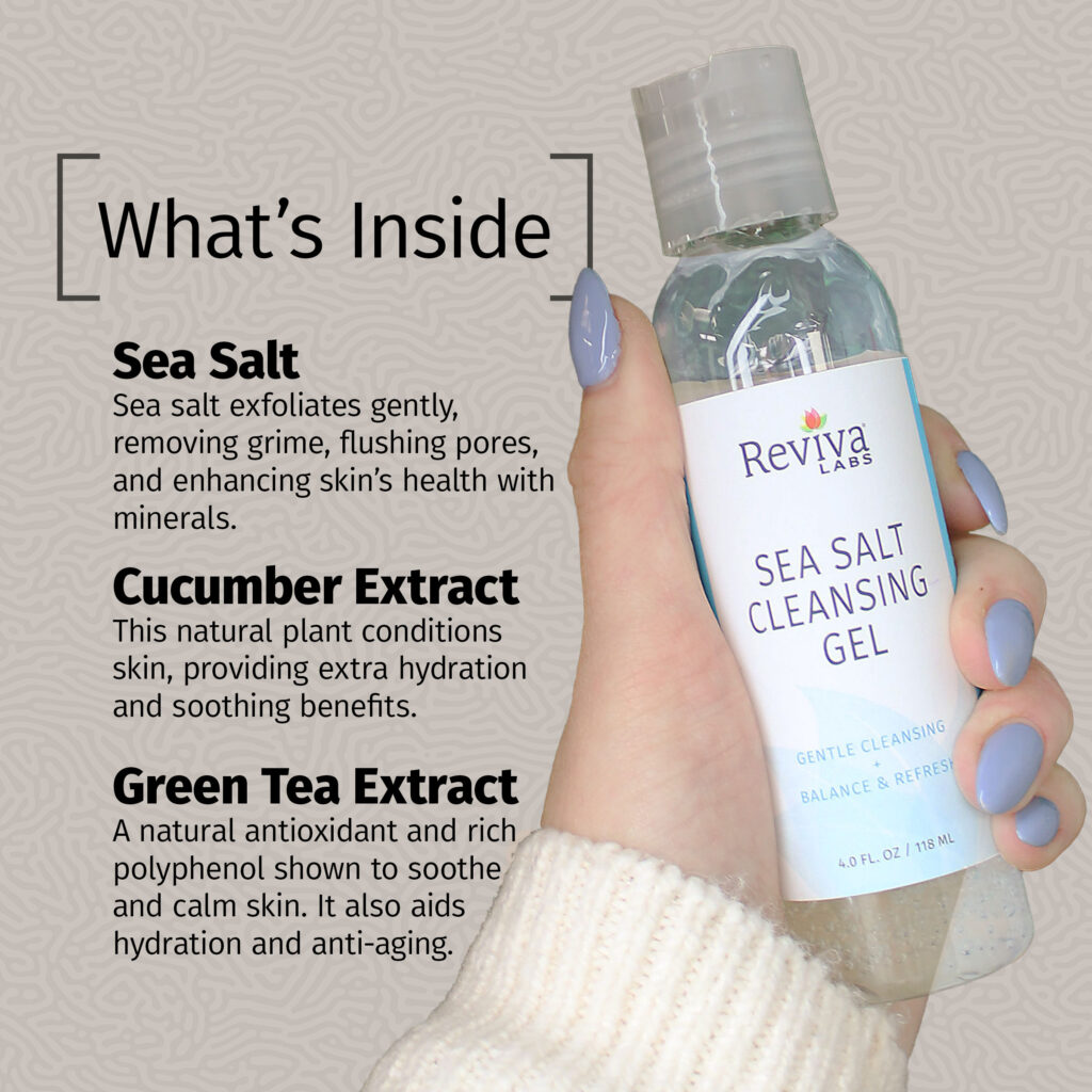 sea salt cleansing gel