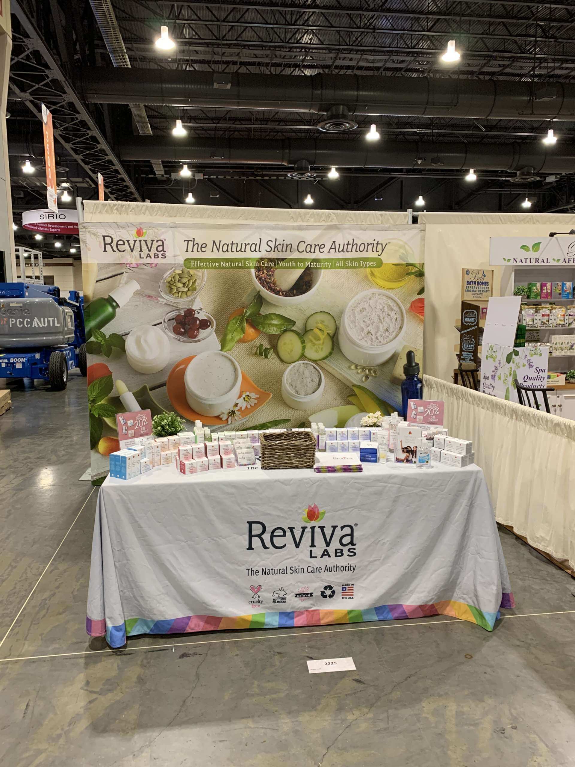 Natural Products Expo East 2021 we're back! Reviva Labs