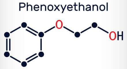 phenoxyethanol molecule