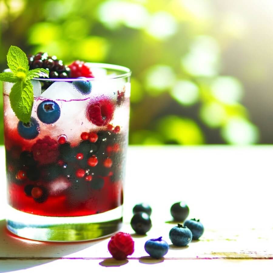 berry antioxidant cocktail