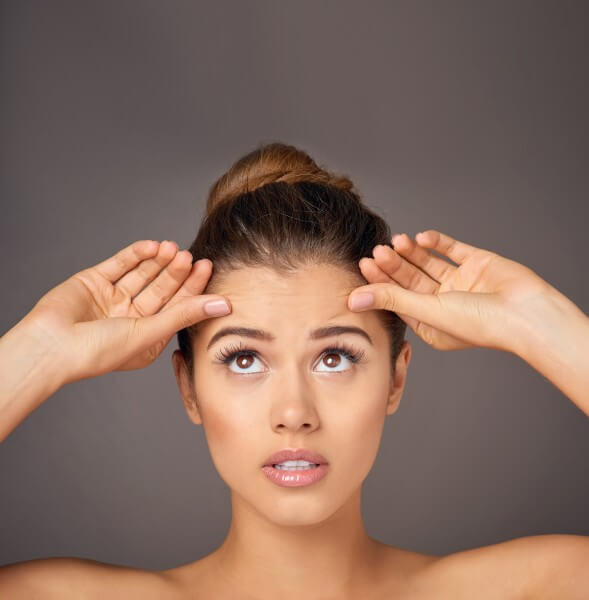 studio shot of a beautiful young woman concerned a 2023 11 27 05 31 26 utc