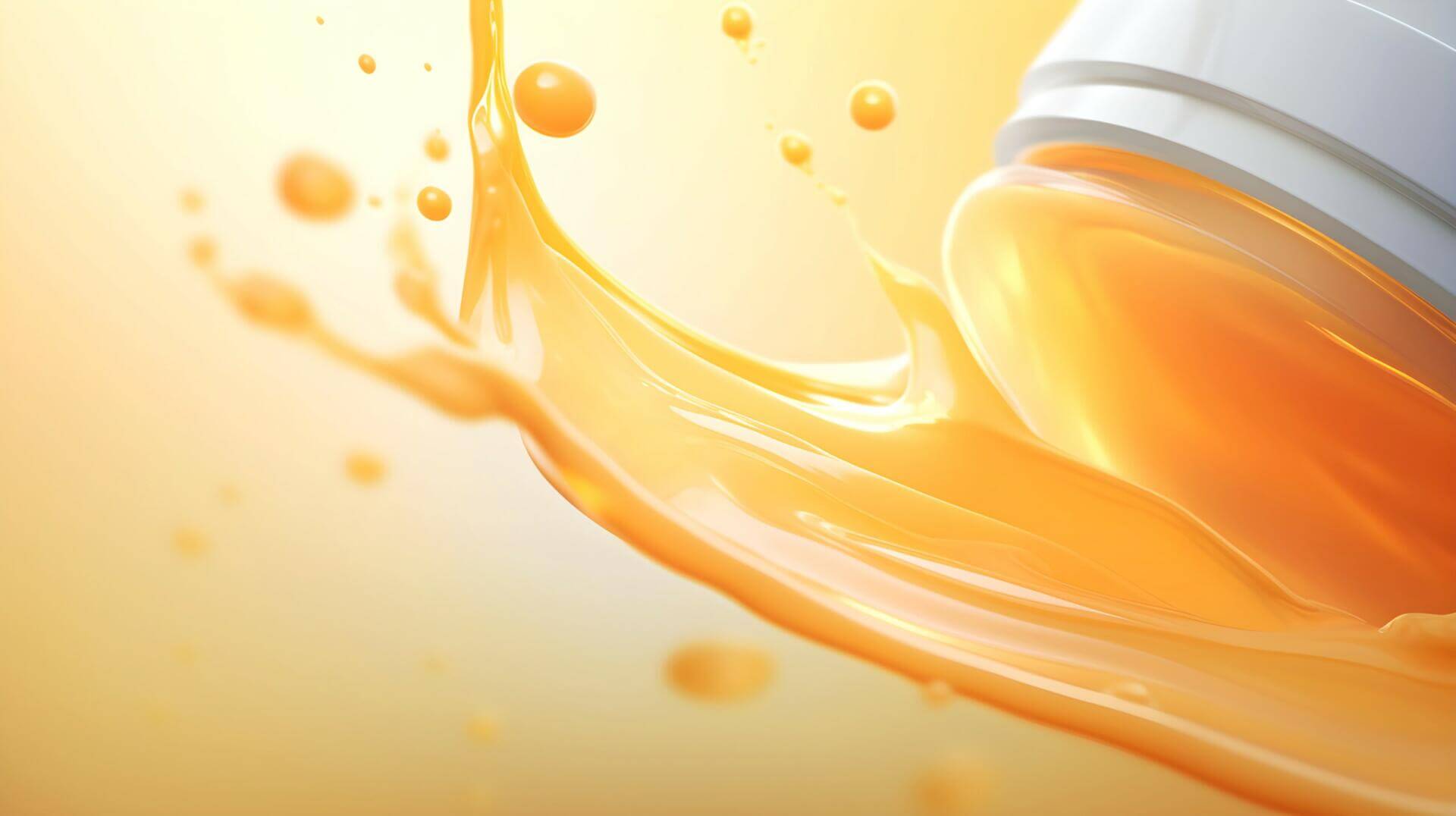 kojic acid skin products. close up. banner.