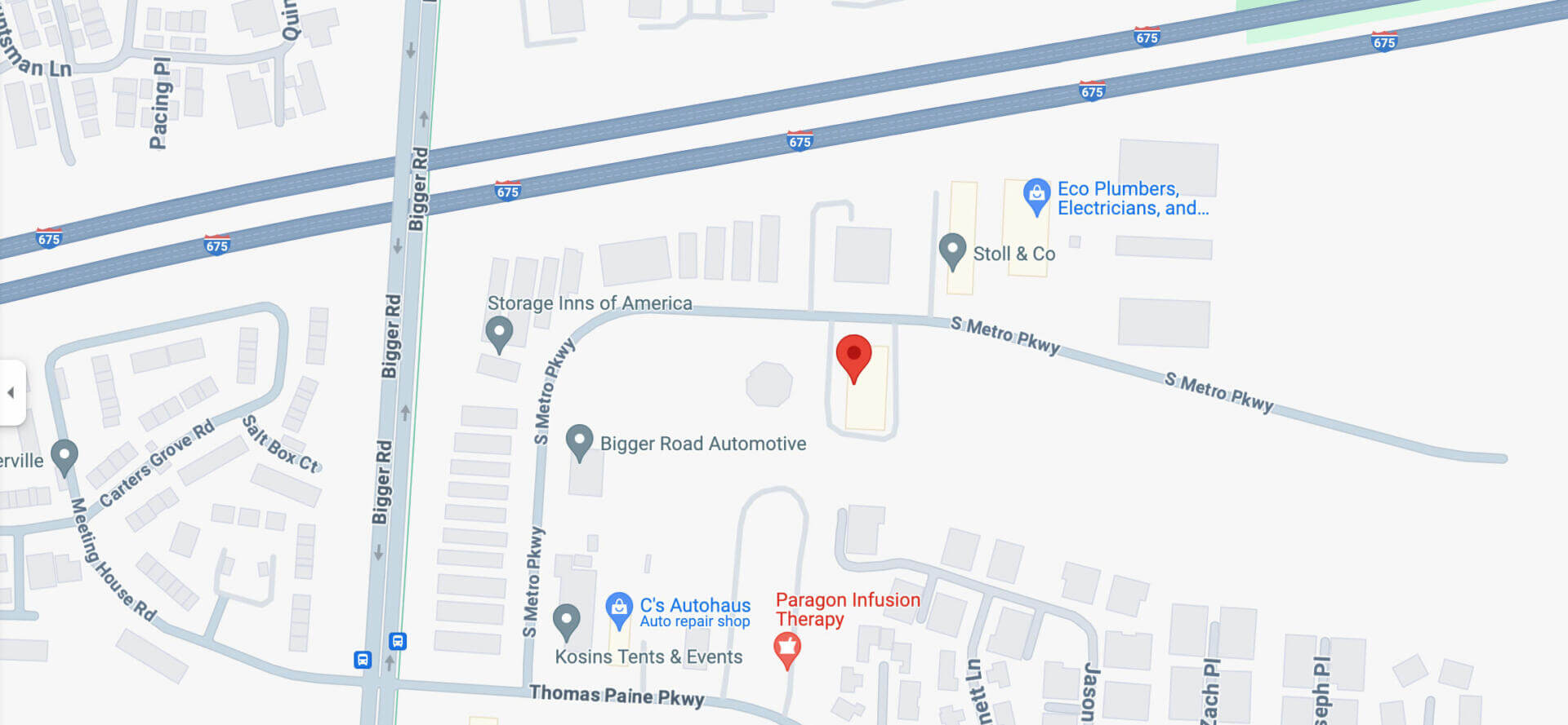 reviva labs, a sendayco llc brand, location map