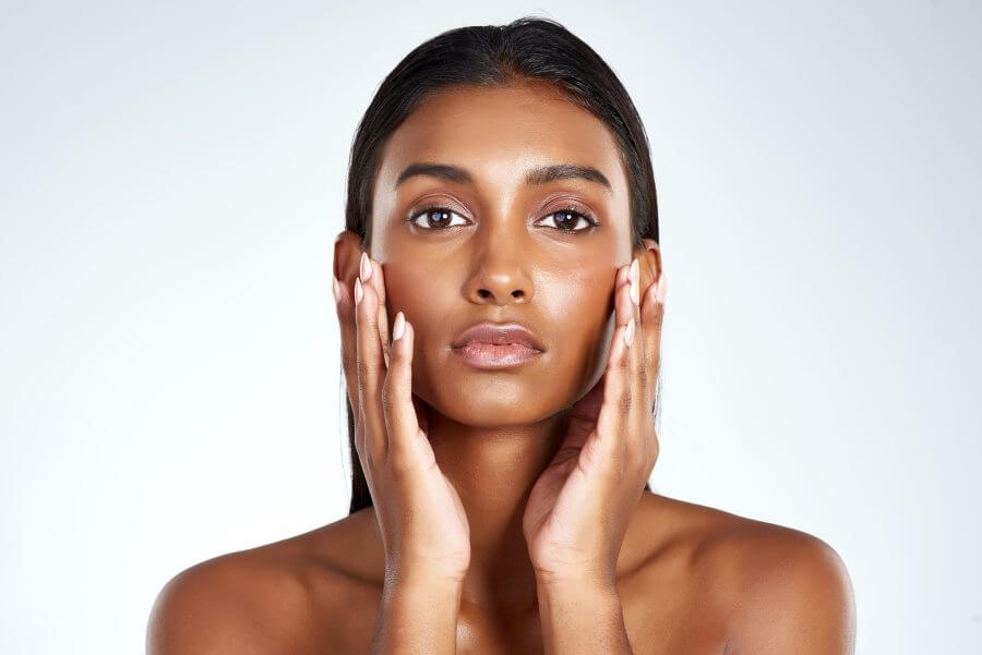 dewy skin is the hallmark of healthy skin.