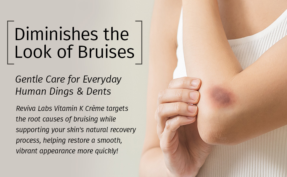 01 vitamin k creme diminishes the look of bruises