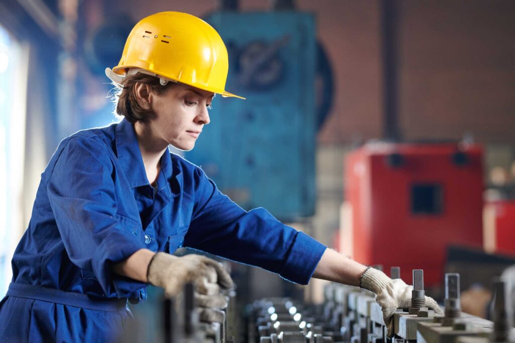 female worker side view 2023 11 27 05 28 10 utc