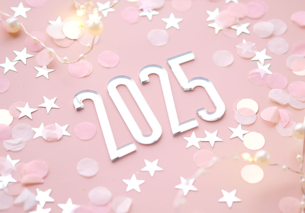 new year 2025 pink background number of the comin 2024 07 06 04 14 56 utc