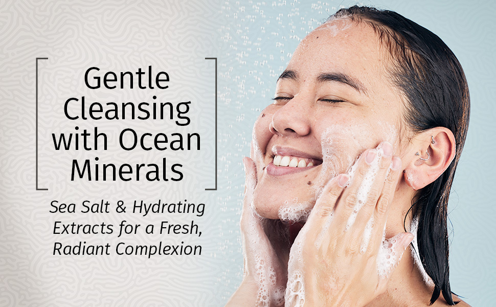 01 sea salt cleanser gentle cleansing with ocean minerals